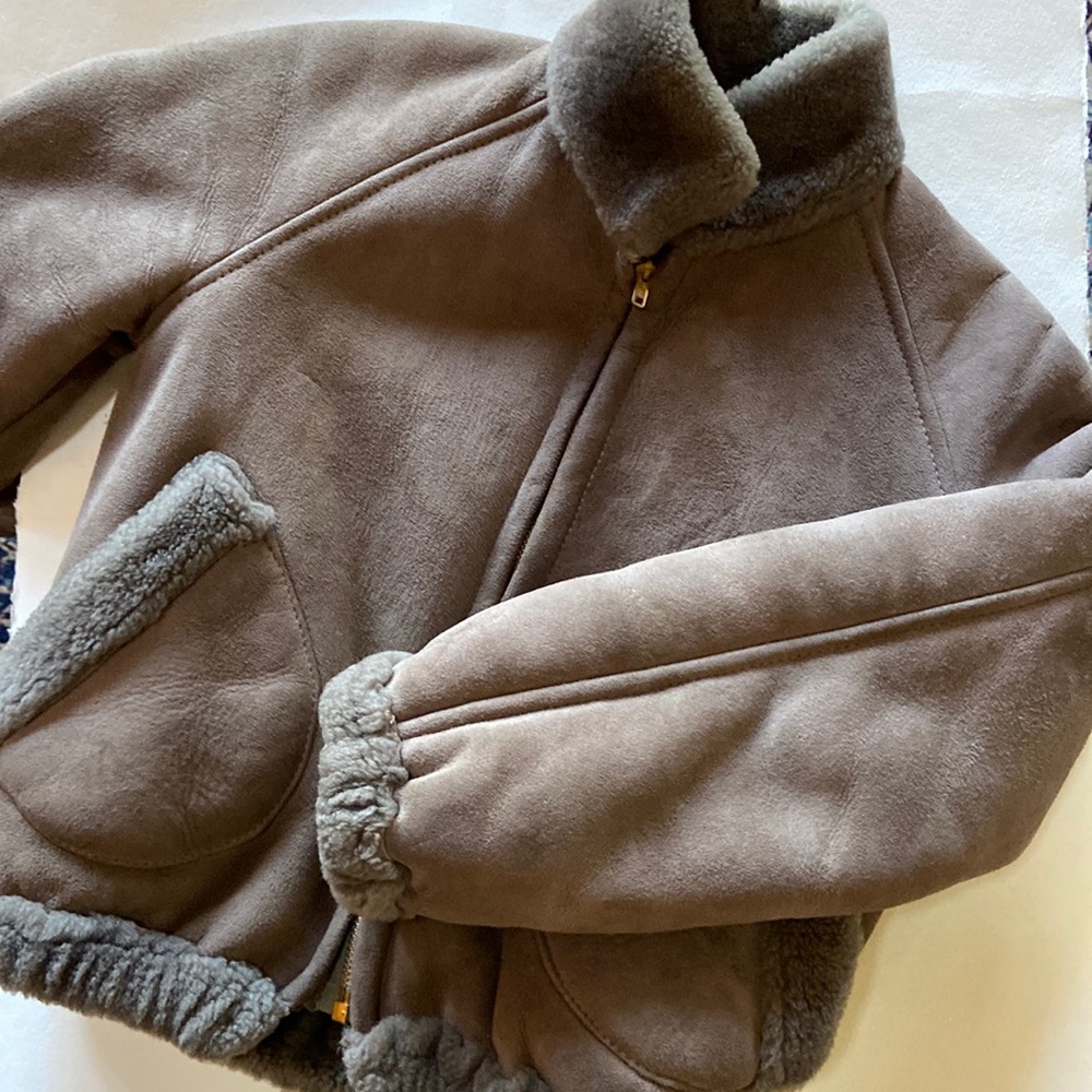Size 2 - Custom Fur lined Shearling jacket, Gorgeous! made for 5’-2”h